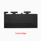 PVC Coin Dot Garage Flooring - Corner Ramps - Black