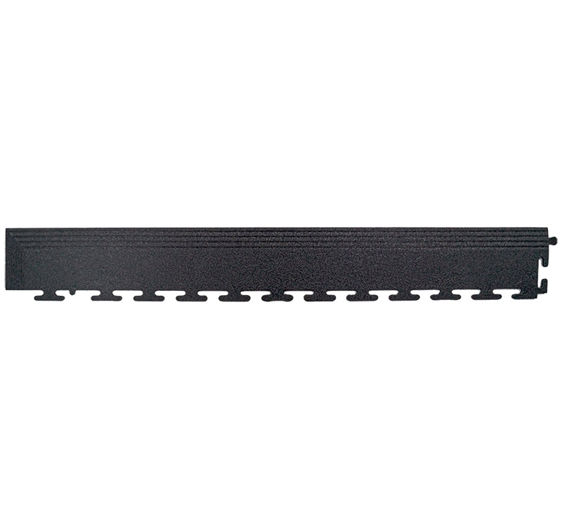 PVC Coin Dot Garage Flooring - Corner Ramps - Black