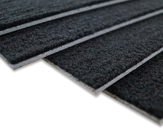Colour Plank -Black / Charcoal- Hi Traffic - SDN Pile - Rich Textured Charcoal / Black