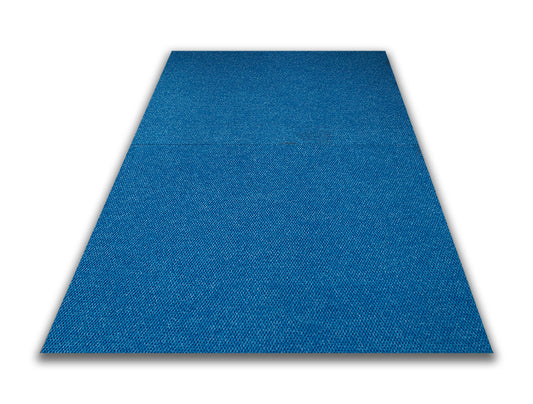 Bright Blue - 1m X 1m Needle Punched Heavy Duty Carpet Tiles