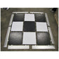 20.31sqm Portable Flooring, Dance Floor, Demountable Flooring. Black & White $1980.15 Complete