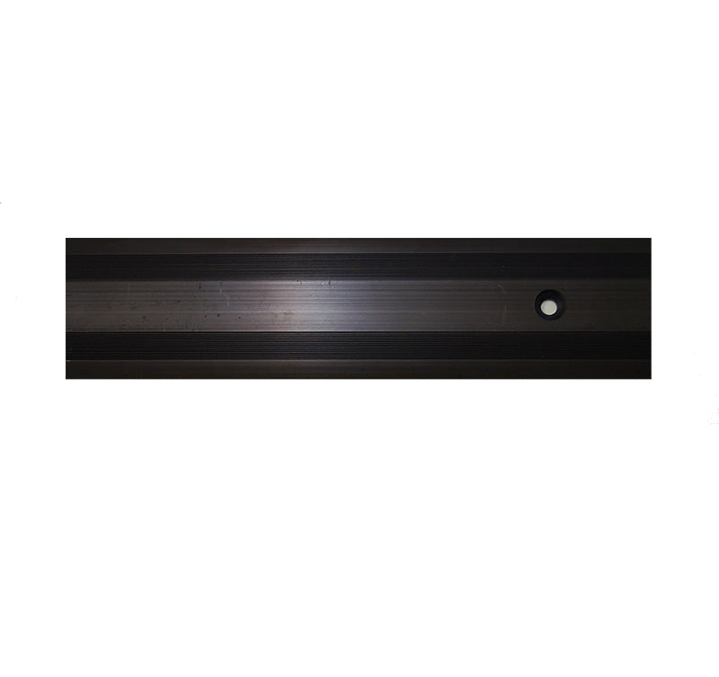 Aluminium Cover Strips Bronze 1 x 3.3M - Cut to Order