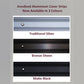 Aluminium Cover Strips Matte Black 1 x 3.3M-Cut to Order