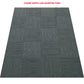 Champ Earth - Hi Traffic - SDN Pile - Charcoal / Greys / Mushroom / Indent Pattern