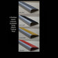 STAIR NOSING - BULL NOSE - BLACK, GREY,RED,YELLOW INSERT - 1.2 METRE LENGTH - $22.00