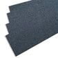 Cubic Charcoal Carpet Tile Plank- Hi Traffic -Deep Textured SDN Pile