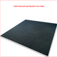 MAGIC CUBE 006 CHARCOAL GREY 1m X 1m CUSHION BACK