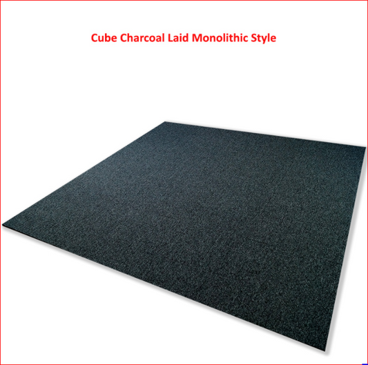 MAGIC CUBE 006 CHARCOAL GREY 1m X 1m CUSHION BACK