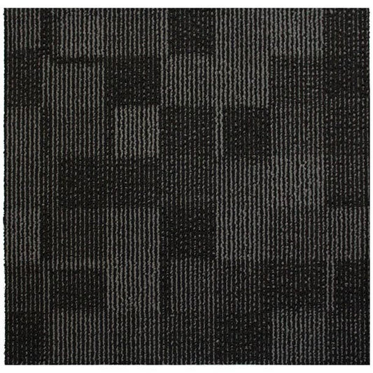 Cube 11 Black Charcoal Block Pattern