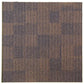 Cube colour 10 Brown Charcoal Block Pattern