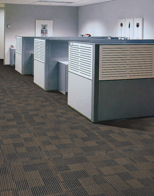 Cube colour 10 Brown Charcoal Block Pattern