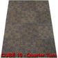 Cube colour 10 Brown Charcoal Block Pattern