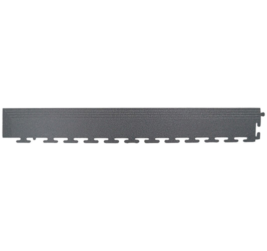 PVC Coin Dot Garage Flooring - Corner Ramps - Grey