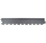 PVC Coin Dot Garage Flooring - Ramps - Grey