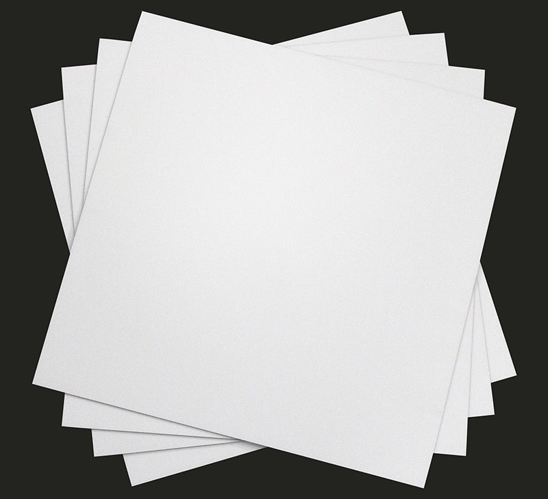 Loose Lay Vinyl Floor Tiles - KS 3401-Pure White