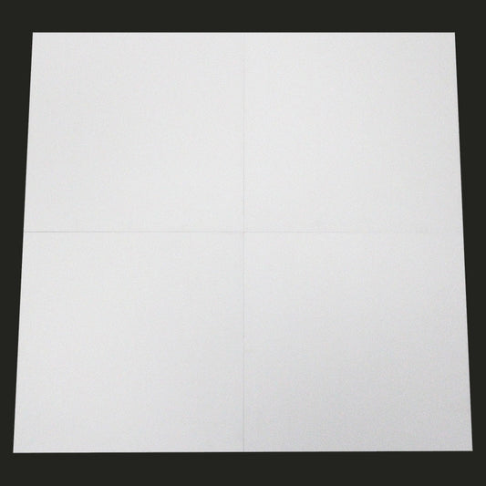 Loose Lay Vinyl Floor Tiles - KS 3401-Pure White