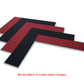 Colour Plank -Red - Hi Traffic - SDN Pile - Rich Textured Red With Black Fleck
