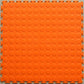 PVC Interlocking Tiles - Orange - Coin Dot