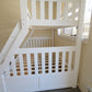 TRIO BUNK BED - PURE WHITE - TIMBER BUILD