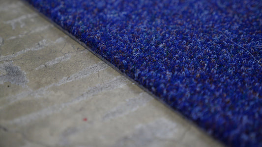 Cambridge / Blueberry - 1m x 1m Super Tufted Needle Punched Heavy Duty Carpet Tiles