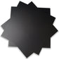A CLASSIC - PURE BLACK VINYL TILES - GLUE DOWN - SMOOTH FINISH - GKO100