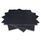 A CLASSIC - PURE BLACK VINYL TILES - GLUE DOWN - SMOOTH FINISH - GKO100