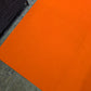 Bright Orange 1m X 1m Super Tufted Needle Punched Exhibition Carpet Tile