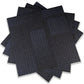 Sohu colour 08 Charcoal / Blue Deep Blue Indent Pattern