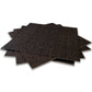 Snowflake 6 Base Charcoal Burgundy Highlights Pattern