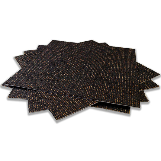 Snowflake 6 Base Charcoal Burgundy Highlights Pattern