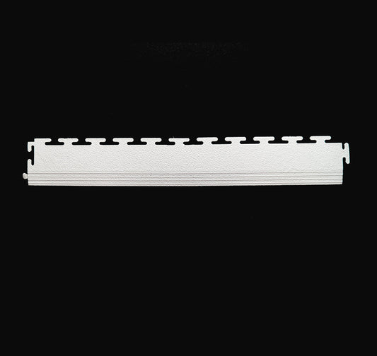 PVC Coin Dot Garage Flooring - Ramps - White