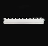 PVC Coin Dot Garage Flooring - Ramps - White
