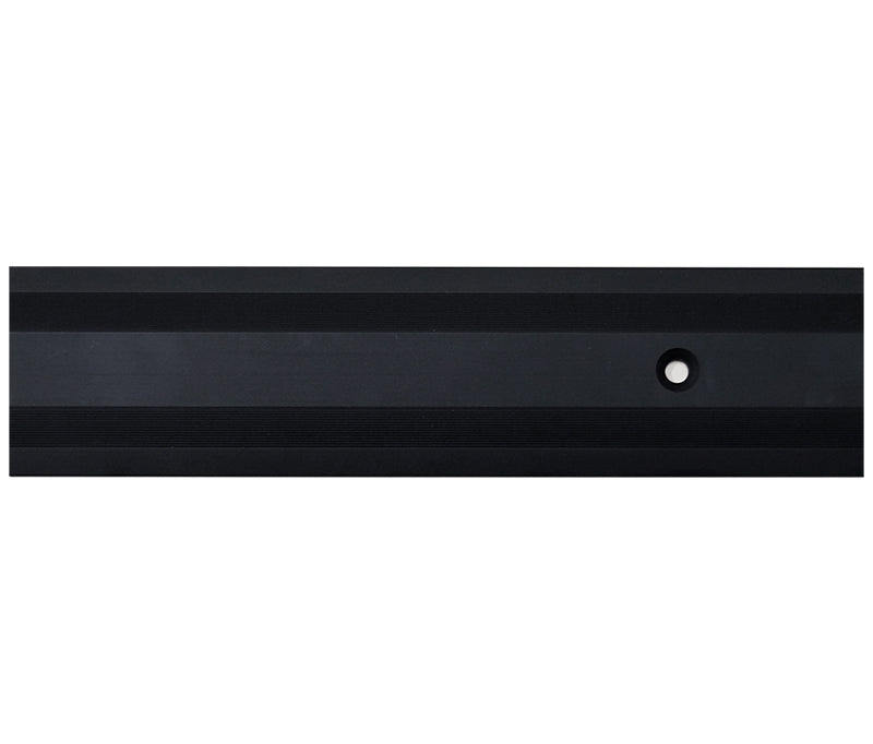 Aluminium Cover Strips Matte Black 1 x 3.3M-Cut to Order
