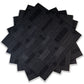 Brix 1 - Charcoal Black And Greys - Block Pattern Carpet Tiles