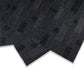 Brix 1 - Charcoal Black And Greys - Block Pattern Carpet Tiles