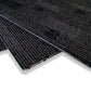 Brix 1 - Charcoal Black And Greys - Block Pattern Carpet Tiles