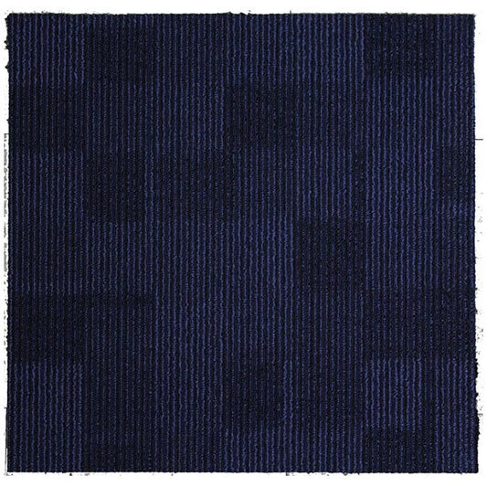 Cube 12 Blue / Dark Blue Block Pattern