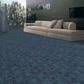 Cube 12 Blue / Dark Blue Block Pattern