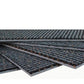 Fence 7 Base Charcoal / Black Lineals with Brown Highlights