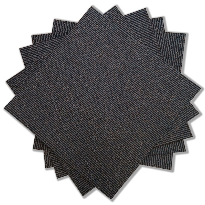 Fence 7 Base Charcoal / Black Lineals with Brown Highlights