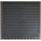 PVC Interlocking Tiles - Black & Grey Checker - Coin Dot