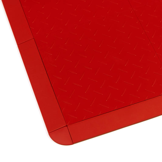QUICK DIAMOND INTERLOCKING TILES - RED