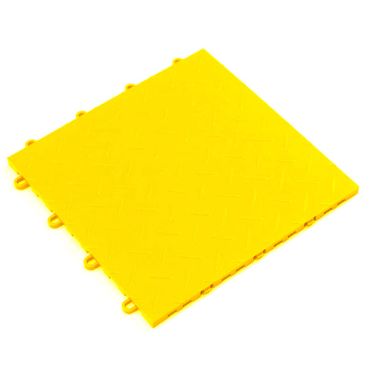 QUICK DIAMOND INTERLOCKING TILES - YELLOW