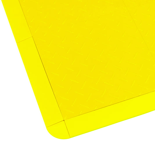 QUICK DIAMOND INTERLOCKING TILES - YELLOW