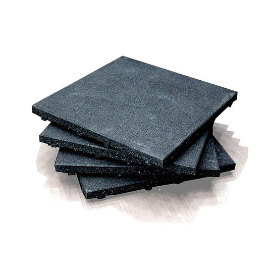 1A Shockpad / Weight Lifting 50cm x 50cm x 5cm thick - 4 Tiles make up 1 square metre