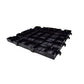 Hardened Plastic Interlocking Portable Flooring - Black Rustic