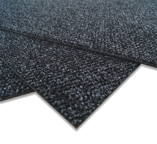 Raven - 1m X 1m Needle Punched Heavy Duty Carpet Tiles