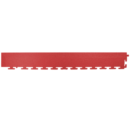 PVC Coin Dot Garage Flooring - Corner Ramps - Red