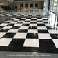 QUICK DIAMOND INTERLOCKING TILES - WHITE